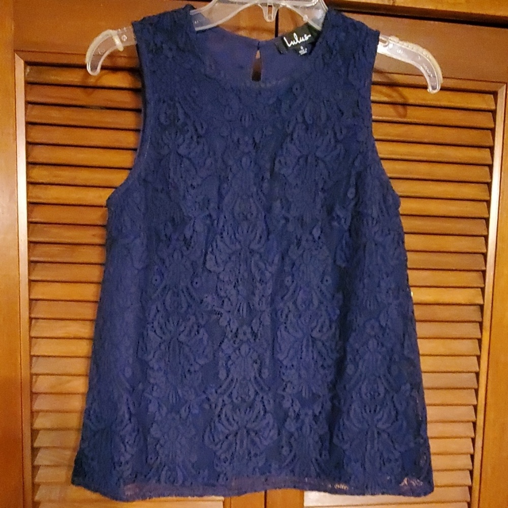 NWT Lulus lacey shirt